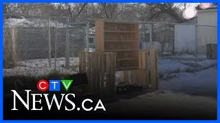 North Central Regina community fridge gets a fresh start, thanks to anonymous donor