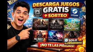 🚨 JUEGOS GRATIS HOY en EPIC y STEAM | &iexcl;Desc&aacute;rgalos Antes de que Desaparezcan! 🎮🎁