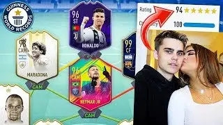 MIN FLICKVÄN UTMANAR MIG I VEM SOM FÅR BÄST LAG PÅ FIFA!!