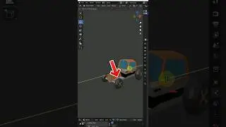 Animate Car Tyre #blenderanimation