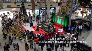 Olympia Plzeň - Slavnostní rozsvícení vánoční výzdoby