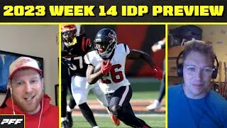 2023 Week 14 IDP Preview | PFF Fantasy Pod