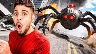 CE OMNIDROID V.15 A DÉTRUIT LA VILLE ! IL ME POURSUIT !