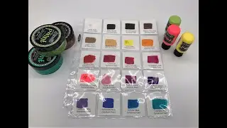 Dylusions Paint and the Gelli Arts Gelli Plate Quick and Easy Backgrounds