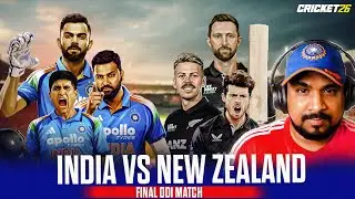 India vs New zealand Final MAtch LIVE | Full match Commentary And Cricket 26 Gameplay