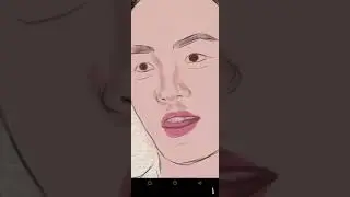 Digital Art tutorial Ibispain x #bollywood #digitalart #drawing #tutorial