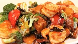 Hunan Shrimp With Spicy Black Bean Sauce-Chinese S