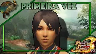 PRIMEIRA VEZ NO MONSTER HUNTER PORTABLE 3RD🍃 ( psp)