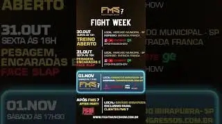 🔥It's almost time! Fight Music Show 7 is coming with everything. #FightMusicShow#FMSFightWeek