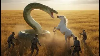 &ldquo;Rescue Team Shocked After Massive Anaconda Rises Before a Panicked Horse&rdquo;
