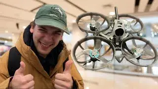 Выгнали из торгового центра за то, что он избил крошечный FPV-дрон.