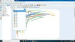 Creating new file in MS-Paint. | #softech_computer_academy_hassan