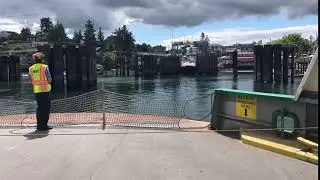 Friday Harbor ferry docking