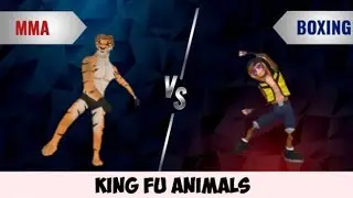 Ultimate Kung Fu Animal Fighting Game | Wild Karate Fighter | Epic Boss vs Animal Combat GamePlay 