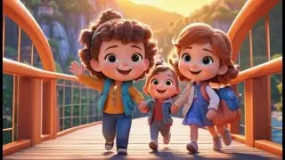 London Bridge Sunset Lantern Walk | Best Nursery Rhymes and Kids Songs Collection