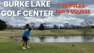 ALL 18 Holes | Burke Lake Golf Center (No tracers, commentary or music. Just GOLF)