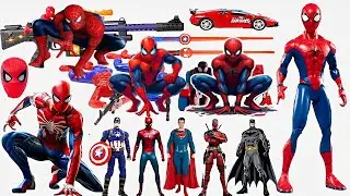 Marvel Toy Series Unboxing, Popular Spider-Man Toy Car, Spider Man Mask & Gun