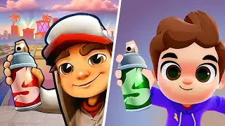 Subway Surfers VS Kooply Run Subway Craft, Subway Surfers New Update Hollywood, Subway Surf Youtube