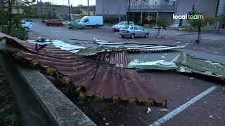 Maltempo, violento downburst si abbatte su Bondeno (Ferrara): tetti scoperchiati e danni ingenti