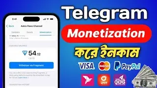 telegram channel monetization @technicalayonbd