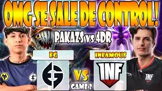 EG VS INFAMOUS BO3[GAME 2] PAKAZS,MATTHEW, WISPER VS MINI - DPC SA 2023 TOUR 3:DIVISION 1 - DOTA 2