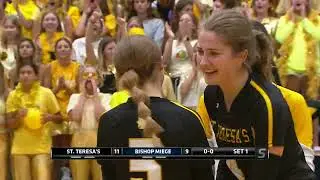St Teresas vs Bishop Miege Volleyball Slam 08 27 2022