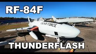 REPUBLIC F-84 Thunderstreak (RF-84F Thunderflash) | at Glenn L. Martin Maryland Aviation Museum, MD
