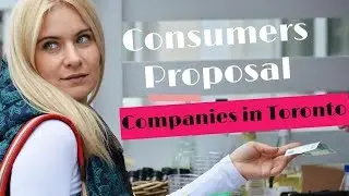 CONSUMER PROPOSAL PAYDAY LOANS - CONSUMERS PROPOSAL TORONTO
