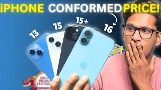 iPhone - Biggest Price Drop ( Flipkart BBD & Amazon Great Indian Festival Sale ! )