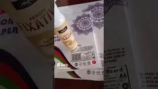 Ivory Drawing paper Unboxing