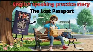 English speaking practice story: The Lost Passport | تعلم التحدث بالإنجليزية من خلال قصة