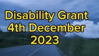 SASSA Disability Grants Payments Date for December 2023