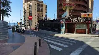 BENIDORM 🇪🇦 RINCON - LEVANTE BEACH JANUARY 2021 COSTA BLANCA SPAIN Walking Tour 4K
