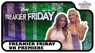 Grace Foley Interviews the Stars at the UK Freakier Friday Premiere! 💜🎤 @DisneyClubUK