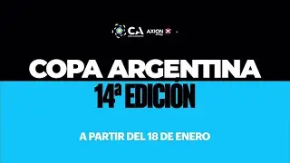 Copa Argentina 2026 - A PARTIR DEL 18 DE ENERO - TyC Sports PROMO