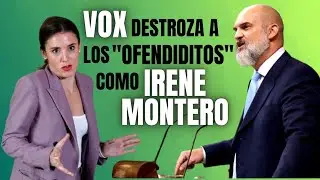 Víctor Sánchez del Real (VOX) destroza a los “ofendiditos” como Irene Montero