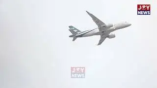 Watch as Prez waves goodbye as he departs for Dubai to attend this year’s World Governments Summit.