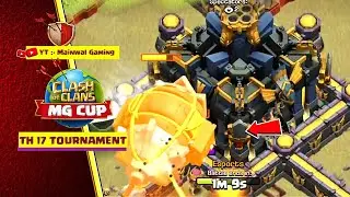 Blimp attack ❎ Mini heart attack ✅clash of clans mgcup tournament Attack