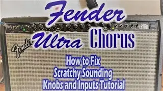 How to Fix Scratchy Sounding Knobs and Inputs Tutorial - (STEM Education)