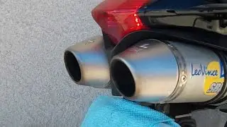 Yamaha fz6 Leovince sbk evolution 2 sound