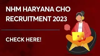 NHM Haryana CHO Admit Card 2023 released on nhmharyana.gov.in, download here