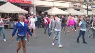 Шоу-балет Rush-style.Рекламный флешмоб для пивбара Камчатка