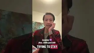 Gemini ♊️ Weekly Reading, December 29th-January 4th