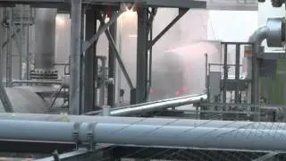Lekkasje ved fylling av Nitrogen fra AGA tankbil hos Skangass AS, Tananger.