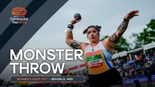 Monster throw from world champ Chase Jackson ☄️ | Continental Tour Gold 2025