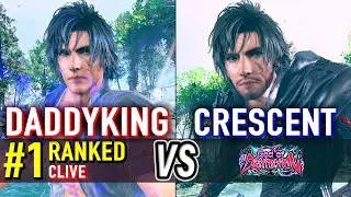 T8 🔥 DADDYKING (#1 Ranked Clive) vs CRESCENT (Clive) 🔥 Tekken 8 High Level Gameplay