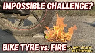 Bike Tyre Vs Matchbox 😱 | Crushing Experiment | Shocking Result