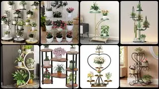 Indoor Plant Stand, Shelf Design Ideas, Balcony Pot Stands Design //Metal plant stand design