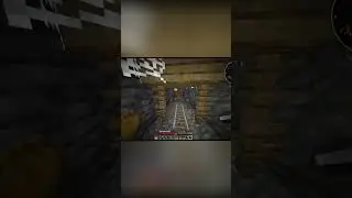 Explorando Mina Abandonada no Minecraft&hellip; Sorte ou Armadilha? 😱⛏️ | Shorts