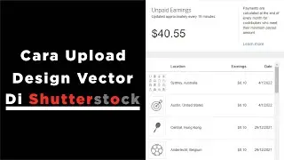 Cara Upload Design Vector di Shutterstock